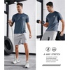 image:imageNORTHYARD Mens UPF 50 Swim Rash Guard Short Sleeve Workout Shirt  Sun UV Protection Quick Dry Athletic Running Gym Beach Work Casual Hiking Cool Lightweight Crew NeckCoolgrey
