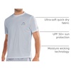 image:imageNORTHYARD Mens UPF 50 Swim Rash Guard Short Sleeve Workout Shirt  Sun UV Protection Quick Dry Athletic Running Gym Beach Work Casual Hiking Cool Lightweight Crew NeckLightgrey
