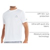 image:imageNORTHYARD Mens UPF 50 Swim Rash Guard Short Sleeve Workout Shirt  Sun UV Protection Quick Dry Athletic Running Gym Beach Work Casual Hiking Cool Lightweight Crew NeckWhite