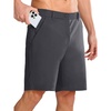 image:imageNORTHYARD Mens 9 Golf Shorts Casual Work Dress Hiking Beach Travel Shorts Lightweight Quick Dry with PocketsDarkgrey