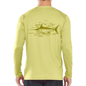 image:imageNORTHYARD Mens UPF 50 Rash Guard Long Sleeve Swim Sun Shirt Quick Dry  Breathable Mesh Back Water Slurry Printing Graphic Moisture Wicking 4Way Stretch Swimming Fishing Surfing Water SportLemonyellow