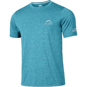 image:imageNORTHYARD Mens UPF 50 Swim Rash Guard Short Sleeve Workout Shirt  Sun UV Protection Quick Dry Athletic Running Gym Beach Work Casual Hiking Cool Lightweight Crew NeckCoral Heather