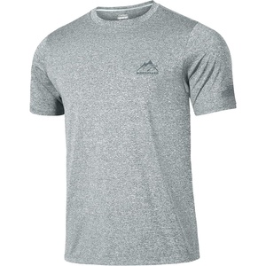 image:imageNORTHYARD Mens UPF 50 Swim Rash Guard Short Sleeve Workout Shirt  Sun UV Protection Quick Dry Athletic Running Gym Beach Work Casual Hiking Cool Lightweight Crew NeckSmoke Heather