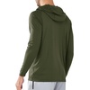 image:imageNORTHYARD Mens Fishing Sun Hoodie Long Sleeve UPF 50 Rash Guard Shirts  Lightweight Quick Dry Swim Shirt UV Protection Breathable Moisture Wicking Swimming Hiking Beach Golf Water SportArmygreen