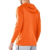 image:imageNORTHYARD Mens Fishing Sun Hoodie Long Sleeve UPF 50 Rash Guard Shirts  Lightweight Quick Dry Swim Shirt UV Protection Breathable Moisture Wicking Swimming Hiking Beach Golf Water SportOrange