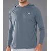 image:imageNORTHYARD Mens Fishing Sun Hoodie Long Sleeve UPF 50 Rash Guard Shirts  Lightweight Quick Dry Swim Shirt UV Protection Breathable Moisture Wicking Swimming Hiking Beach Golf Water SportCloud
