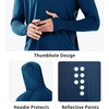 image:imageNORTHYARD Mens Fishing Sun Hoodie Long Sleeve UPF 50 Rash Guard Shirts  Lightweight Quick Dry Swim Shirt UV Protection Breathable Moisture Wicking Swimming Hiking Beach Golf Water SportDarkblue