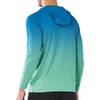 image:imageNORTHYARD Mens Fishing Sun Hoodie Long Sleeve UPF 50 Rash Guard Shirts  Lightweight Quick Dry Swim Shirt UV Protection Breathable Moisture Wicking Swimming Hiking Beach Golf Water SportGradient Skyblue