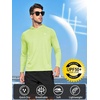 image:imageNORTHYARD Mens Fishing Sun Hoodie Long Sleeve UPF 50 Rash Guard Shirts  Lightweight Quick Dry Swim Shirt UV Protection Breathable Moisture Wicking Swimming Hiking Beach Golf Water SportLemonyellow