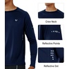 image:imageNORTHYARD Mens Sun Protection Shirts UPF 50 Long Sleeve Running Workout  Swim Rash Guard Quick Dry Lightweight Moisture Wicking Cool UV SPF Athletic Hiking Sports Beach Water Fishing SwimmingNavy