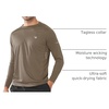image:imageNORTHYARD Mens Sun Protection Shirts UPF 50 Long Sleeve Running Workout  Swim Rash Guard Quick Dry Lightweight Moisture Wicking Cool UV SPF Athletic Hiking Sports Beach Water Fishing SwimmingWarmtaupe