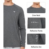 image:imageNORTHYARD Mens Sun Protection Shirts UPF 50 Long Sleeve Running Workout  Swim Rash Guard Quick Dry Lightweight Moisture Wicking Cool UV SPF Athletic Hiking Sports Beach Water Fishing SwimmingCarbonheather