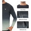 image:imageNORTHYARD Mens Sun Protection Shirts UPF 50 Long Sleeve Running Workout  Swim Rash Guard Quick Dry Lightweight Moisture Wicking Cool UV SPF Athletic Hiking Sports Beach Water Fishing SwimmingGradientdarkgrey