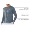 image:imageNORTHYARD Mens Sun Protection Shirts UPF 50 Long Sleeve Running Workout  Swim Rash Guard Quick Dry Lightweight Moisture Wicking Cool UV SPF Athletic Hiking Sports Beach Water Fishing SwimmingCloud
