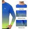 image:imageNORTHYARD Mens Sun Protection Shirts UPF 50 Long Sleeve Running Workout  Swim Rash Guard Quick Dry Lightweight Moisture Wicking Cool UV SPF Athletic Hiking Sports Beach Water Fishing SwimmingGradientbluegreen