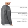 image:imageNORTHYARD Mens Sun Protection Shirts UPF 50 Long Sleeve Running Workout  Swim Rash Guard Quick Dry Lightweight Moisture Wicking Cool UV SPF Athletic Hiking Sports Beach Water Fishing SwimmingCarbonheather