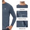 image:imageNORTHYARD Mens Sun Protection Shirts UPF 50 Long Sleeve Running Workout  Swim Rash Guard Quick Dry Lightweight Moisture Wicking Cool UV SPF Athletic Hiking Sports Beach Water Fishing SwimmingCoolgrey