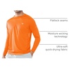image:imageNORTHYARD Mens Sun Protection Shirts UPF 50 Long Sleeve Running Workout  Swim Rash Guard Quick Dry Lightweight Moisture Wicking Cool UV SPF Athletic Hiking Sports Beach Water Fishing SwimmingOrange