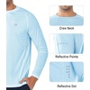 image:imageNORTHYARD Mens Sun Protection Shirts UPF 50 Long Sleeve Running Workout  Swim Rash Guard Quick Dry Lightweight Moisture Wicking Cool UV SPF Athletic Hiking Sports Beach Water Fishing SwimmingSkyblue