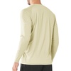 image:imageNORTHYARD Mens Sun Protection Shirts UPF 50 Long Sleeve Running Workout  Swim Rash Guard Quick Dry Lightweight Moisture Wicking Cool UV SPF Athletic Hiking Sports Beach Water Fishing SwimmingOysterwhite