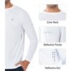image:imageNORTHYARD Mens Sun Protection Shirts UPF 50 Long Sleeve Running Workout  Swim Rash Guard Quick Dry Lightweight Moisture Wicking Cool UV SPF Athletic Hiking Sports Beach Water Fishing SwimmingWhite