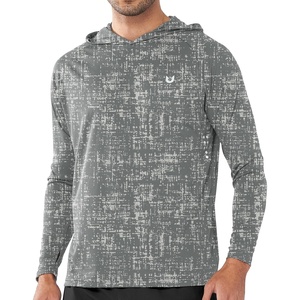 image:imageNORTHYARD Mens Fishing Sun Hoodie Long Sleeve UPF 50 Rash Guard Shirts  Lightweight Quick Dry Swim Shirt UV Protection Breathable Moisture Wicking Swimming Hiking Beach Golf Water SportMottled Grain