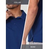 image:imageNORTHYARD Mens Golf Polo Shirt Short Sleeve Quick Dry Casual Shirts  Moisture WickingCollaredMachine WashLightweightActivewear PerformanceBusinessHikingTennis TshirtNavy