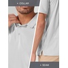 image:imageNORTHYARD Mens Golf Polo Shirt Short Sleeve Quick Dry Casual Shirts  Moisture WickingCollaredMachine WashLightweightActivewear PerformanceBusinessHikingTennis TshirtLight Grey