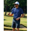 image:imageNORTHYARD Mens Golf Polo Shirt Short Sleeve Quick Dry Casual Shirts  Moisture WickingCollaredMachine WashLightweightActivewear PerformanceBusinessHikingTennis TshirtNavy