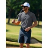 image:imageNORTHYARD Mens Golf Polo Shirt Short Sleeve Quick Dry Casual Shirts  Moisture WickingCollaredMachine WashLightweightActivewear PerformanceBusinessHikingTennis TshirtDark Grey