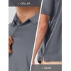image:imageNORTHYARD Mens Golf Polo Shirt Short Sleeve Quick Dry Casual Shirts  Moisture WickingCollaredMachine WashLightweightActivewear PerformanceBusinessHikingTennis TshirtDark Grey