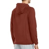 image:imageNORTHYARD Mens Lightweight Waffle Fleece Hoodie Running Workout Pullover  Long Sleeve Athletic Sweatshirt Breathable Thin Fleece Lining Buckle Hood Thumb Holes Hidden Zip Pocket Gym Hiking GolfWine