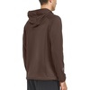 image:imageNORTHYARD Mens Lightweight Waffle Fleece Hoodie Running Workout Pullover  Long Sleeve Athletic Sweatshirt Breathable Thin Fleece Lining Buckle Hood Thumb Holes Hidden Zip Pocket Gym Hiking GolfDarkbrown