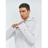 image:imageNORTHYARD Mens Lightweight Waffle Fleece Hoodie Running Workout Pullover  Long Sleeve Athletic Sweatshirt Breathable Thin Fleece Lining Buckle Hood Thumb Holes Hidden Zip Pocket Gym Hiking GolfWhite