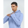 image:imageNORTHYARD Mens Lightweight Waffle Fleece Hoodie Running Workout Pullover  Long Sleeve Athletic Sweatshirt Breathable Thin Fleece Lining Buckle Hood Thumb Holes Hidden Zip Pocket Gym Hiking GolfLightblue