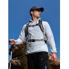 image:imageNORTHYARD Mens Lightweight Waffle Fleece Hoodie Running Workout Pullover  Long Sleeve Athletic Sweatshirt Breathable Thin Fleece Lining Buckle Hood Thumb Holes Hidden Zip Pocket Gym Hiking GolfLightgrey